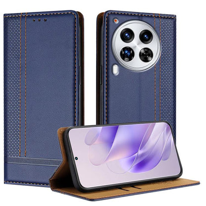 Stitching Design Scratch-Resistant Vegan Leather Phone Case, For Tecno Pova 7 4G, For Tecno Spark Go 2025, For Tecno Spark 10 Pro Magic Magenta, For Tecno Camon 30 Premier 5G, For Tecno Spark 20 Pro+, For Tecno Spark 20 Pro, For Tecno Spark Go 2024    ...