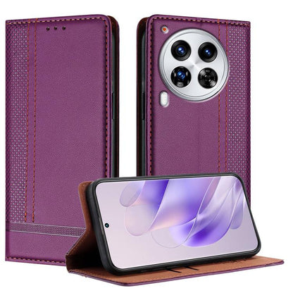 Stitching Design Scratch-Resistant Vegan Leather Phone Case, For Tecno Pova 7 4G, For Tecno Spark Go 2025, For Tecno Spark 10 Pro Magic Magenta, For Tecno Camon 30 Premier 5G, For Tecno Spark 20 Pro+, For Tecno Spark 20 Pro, For Tecno Spark Go 2024    ...