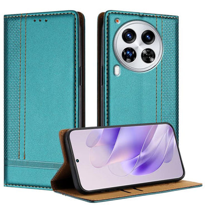 Stitching Design Scratch-Resistant Vegan Leather Phone Case, For Tecno Pova 7 4G, For Tecno Spark Go 2025, For Tecno Spark 10 Pro Magic Magenta, For Tecno Camon 30 Premier 5G, For Tecno Spark 20 Pro+, For Tecno Spark 20 Pro, For Tecno Spark Go 2024    ...