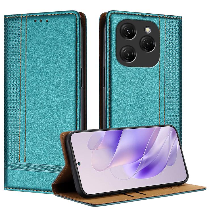 Stitching Design Scratch-Resistant Vegan Leather Phone Case, For Tecno Pova 7 4G, For Tecno Spark Go 2025, For Tecno Spark 10 Pro Magic Magenta, For Tecno Camon 30 Premier 5G, For Tecno Spark 20 Pro+, For Tecno Spark 20 Pro, For Tecno Spark Go 2024    ...