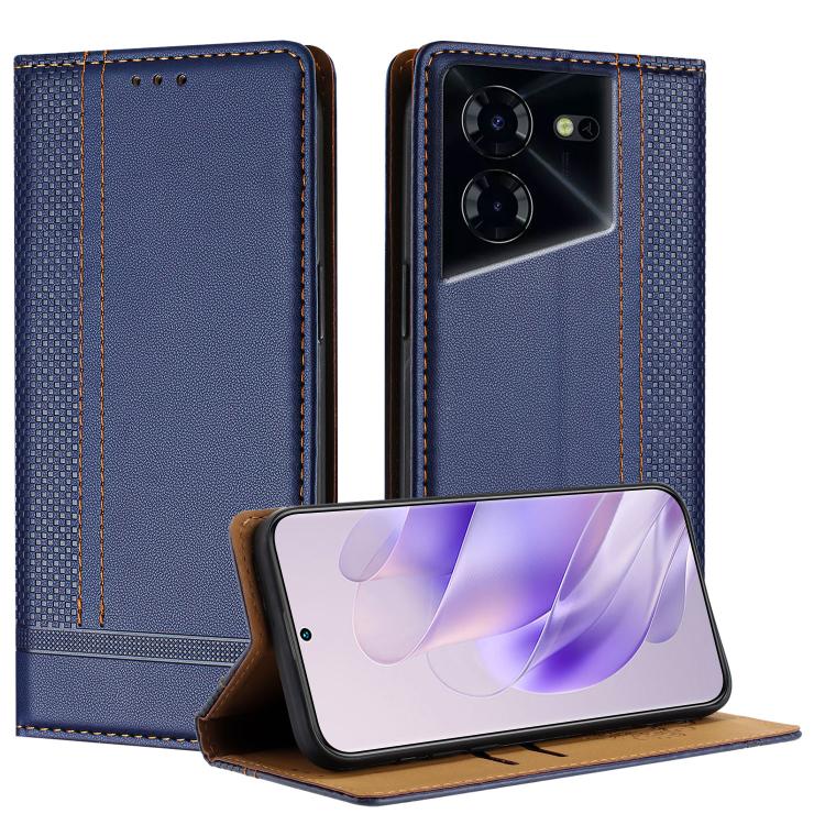 Stitching Design Scratch-Resistant Vegan Leather Phone Case, For Tecno Pova 7 4G, For Tecno Spark Go 2025, For Tecno Spark 10 Pro Magic Magenta, For Tecno Camon 30 Premier 5G, For Tecno Spark 20 Pro+, For Tecno Spark 20 Pro, For Tecno Spark Go 2024    ...