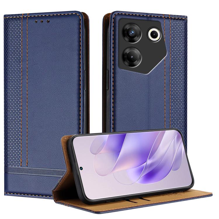 Stitching Design Scratch-Resistant Vegan Leather Phone Case, For Tecno Pova 7 4G, For Tecno Spark Go 2025, For Tecno Spark 10 Pro Magic Magenta, For Tecno Camon 30 Premier 5G, For Tecno Spark 20 Pro+, For Tecno Spark 20 Pro, For Tecno Spark Go 2024    ...