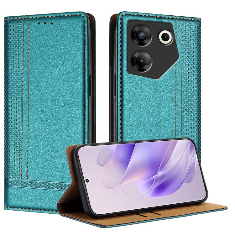 Stitching Design Scratch-Resistant Vegan Leather Phone Case, For Tecno Pova 7 4G, For Tecno Spark Go 2025, For Tecno Spark 10 Pro Magic Magenta, For Tecno Camon 30 Premier 5G, For Tecno Spark 20 Pro+, For Tecno Spark 20 Pro, For Tecno Spark Go 2024    ...