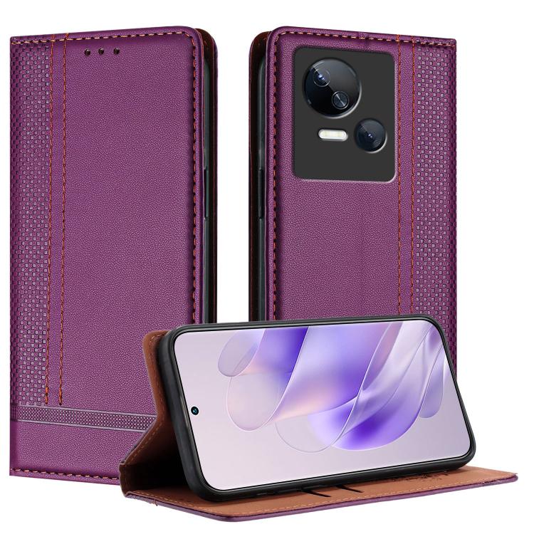 Stitching Design Scratch-Resistant Vegan Leather Phone Case, For Tecno Camon 20, For Tecno Spark 10 5G, For Tecno Spark 10C, For Tecno Spark Go 2023, For Tecno Spark 10 Pro