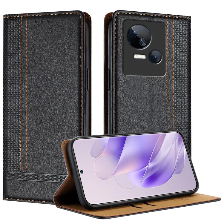 Stitching Design Scratch-Resistant Vegan Leather Phone Case, For Tecno Camon 20, For Tecno Spark 10 5G, For Tecno Spark 10C, For Tecno Spark Go 2023, For Tecno Spark 10 Pro