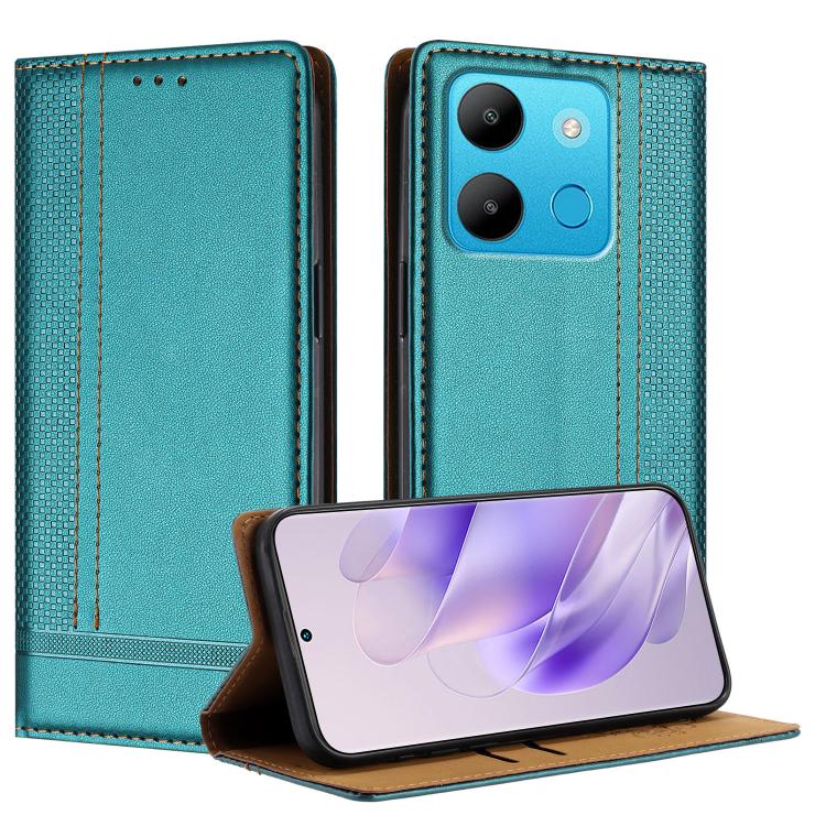 Stitching Design Scratch-Resistant Vegan Leather Phone Case, For Tecno Camon 20, For Tecno Spark 10 5G, For Tecno Spark 10C, For Tecno Spark Go 2023, For Tecno Spark 10 Pro