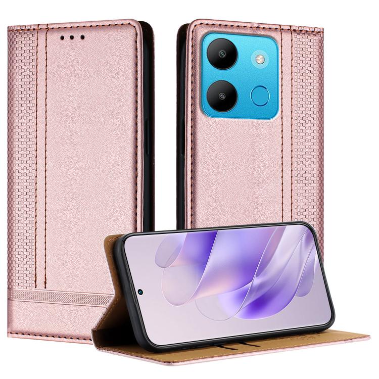 Stitching Design Scratch-Resistant Vegan Leather Phone Case, For Tecno Camon 20, For Tecno Spark 10 5G, For Tecno Spark 10C, For Tecno Spark Go 2023, For Tecno Spark 10 Pro