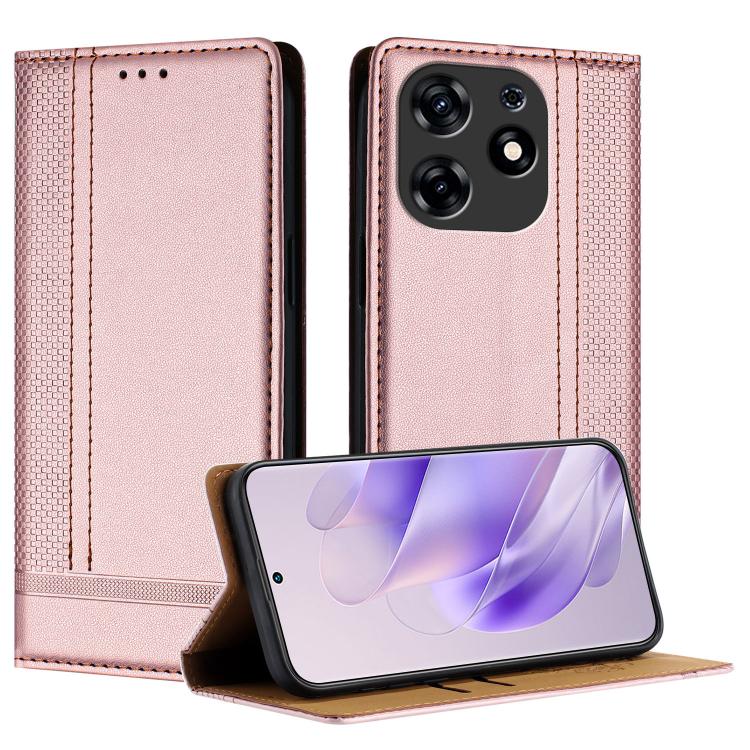 Stitching Design Scratch-Resistant Vegan Leather Phone Case, For Tecno Camon 20, For Tecno Spark 10 5G, For Tecno Spark 10C, For Tecno Spark Go 2023, For Tecno Spark 10 Pro