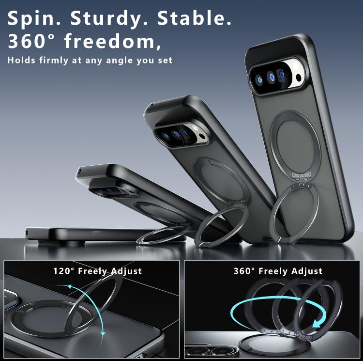 Armor Magnetic Holder PC Hybrid TPU Phone Case, For Google Pixel 10 Pro XL