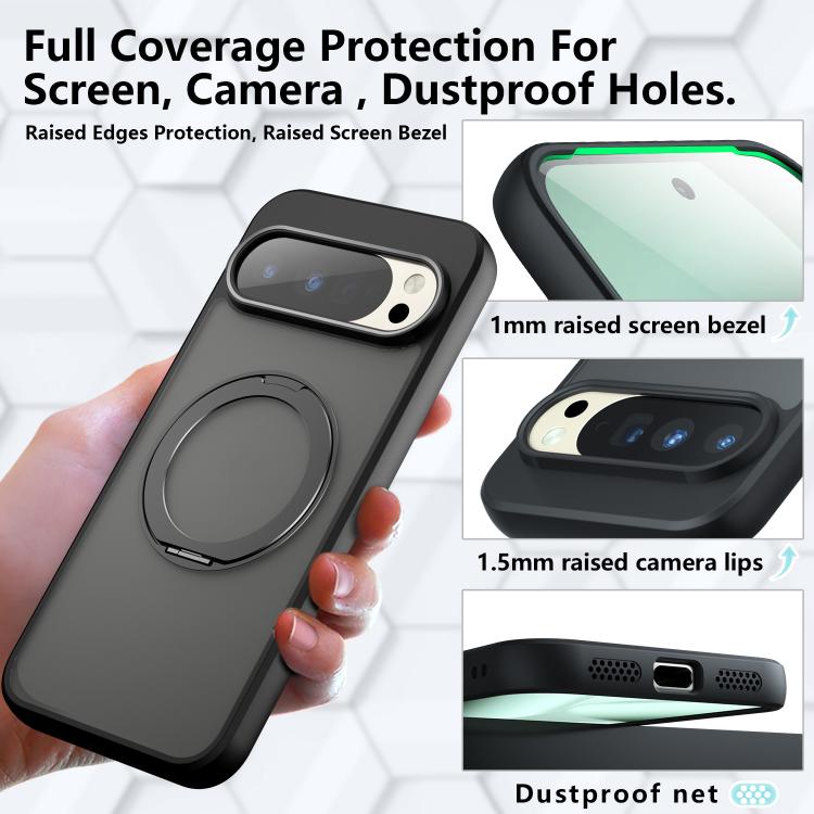 Armor Magnetic Holder PC Hybrid TPU Phone Case, For Google Pixel 10 Pro XL