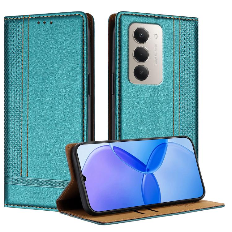 Stitching Design Scratch-Resistant Vegan Leather Phone Case, For Redmi 15 5G Global/15 4G SEA 169.5mm, For Redmi 15 5G / 4G EU 171mm, For Redmi 15C 5G / 4G Global 171, For Redmi A5 4G 173.3mm, For Redmi A5 4G 171.7mm / Poco C71                         ...