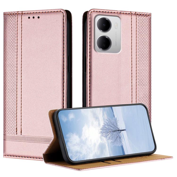 Stitching Design Scratch-Resistant Vegan Leather Phone Case, For Redmi K90 Max 5G, For Redmi 15a 5G, For Redmi A7 Pro 4G 171mm, For Redmi Turbo 5 Max 5G, For Redmi Turbo 5 5G / Poco X8 Pro 5G, For Redmi Note 15 Pro+ 5G Global 163.3                     ...
