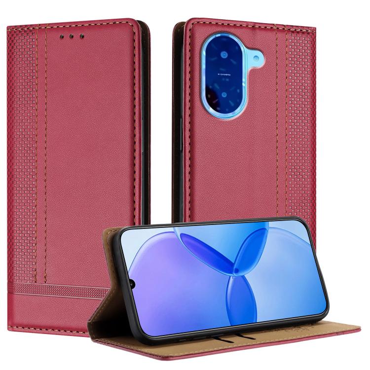 Stitching Design Scratch-Resistant Vegan Leather Phone Case, For Redmi 15 5G Global/15 4G SEA 169.5mm, For Redmi 15 5G / 4G EU 171mm, For Redmi 15C 5G / 4G Global 171, For Redmi A5 4G 173.3mm, For Redmi A5 4G 171.7mm / Poco C71                         ...
