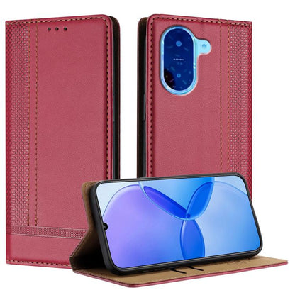 Stitching Design Scratch-Resistant Vegan Leather Phone Case, For Redmi 15 5G Global/15 4G SEA 169.5mm, For Redmi 15 5G / 4G EU 171mm, For Redmi 15C 5G / 4G Global 171, For Redmi A5 4G 173.3mm, For Redmi A5 4G 171.7mm / Poco C71                         ...