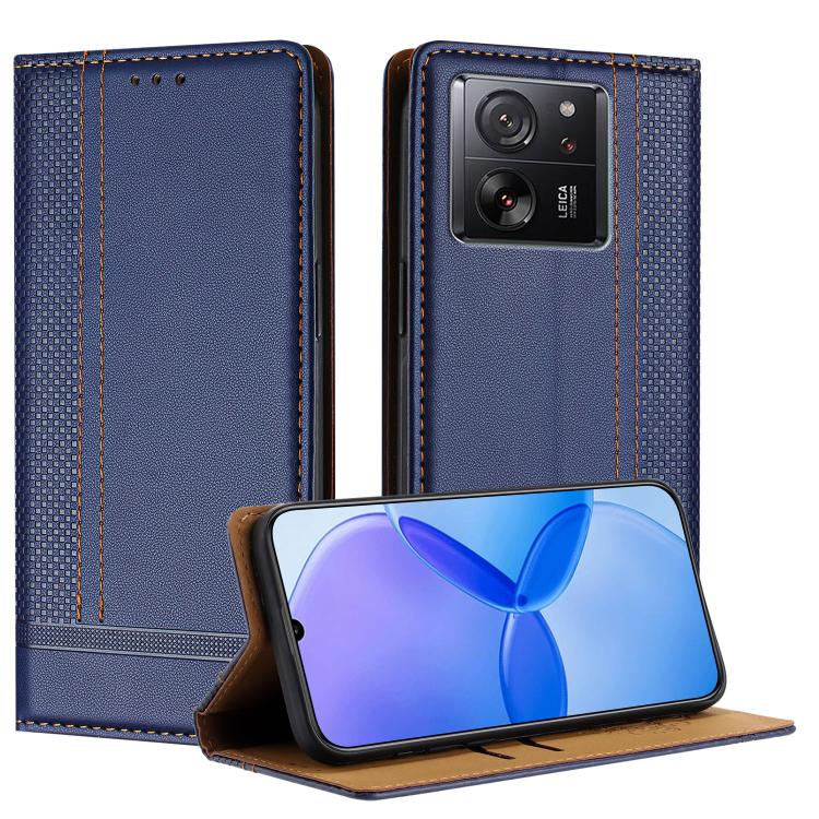 Stitching Design Scratch-Resistant Vegan Leather Phone Case, For Redmi K60 Ultra, For Redmi K70, For Redmi 12 4G, For Redmi Note 12S, For Redmi Note 12 4G Global, For Redmi Note 12 Turbo, For Redmi Note 12 Pro+ Global, For Redmi Note 12 Pro 5G Global  ...