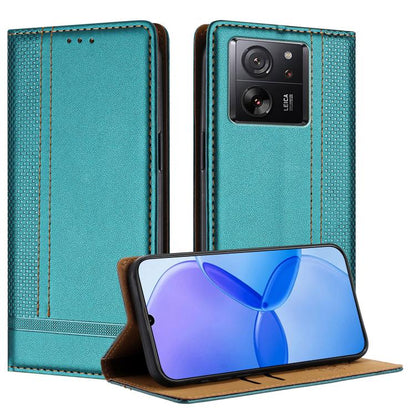 Stitching Design Scratch-Resistant Vegan Leather Phone Case, For Redmi K60 Ultra, For Redmi K70, For Redmi 12 4G, For Redmi Note 12S, For Redmi Note 12 4G Global, For Redmi Note 12 Turbo, For Redmi Note 12 Pro+ Global, For Redmi Note 12 Pro 5G Global  ...