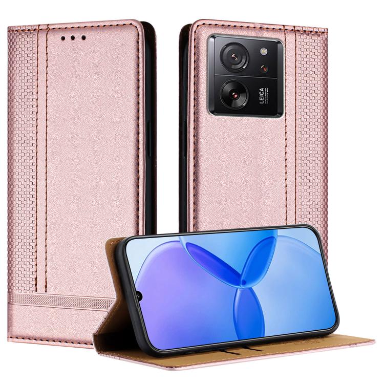 Stitching Design Scratch-Resistant Vegan Leather Phone Case, For Redmi K60 Ultra, For Redmi K70, For Redmi 12 4G, For Redmi Note 12S, For Redmi Note 12 4G Global, For Redmi Note 12 Turbo, For Redmi Note 12 Pro+ Global, For Redmi Note 12 Pro 5G Global  ...