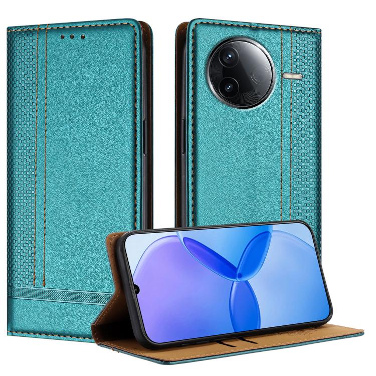 Stitching Design Scratch-Resistant Vegan Leather Phone Case, For Redmi 15 5G Global/15 4G SEA 169.5mm, For Redmi 15 5G / 4G EU 171mm, For Redmi 15C 5G / 4G Global 171, For Redmi A5 4G 173.3mm, For Redmi A5 4G 171.7mm / Poco C71                         ...