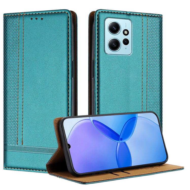 Stitching Design Scratch-Resistant Vegan Leather Phone Case, For Redmi K60 Ultra, For Redmi K70, For Redmi 12 4G, For Redmi Note 12S, For Redmi Note 12 4G Global, For Redmi Note 12 Turbo, For Redmi Note 12 Pro+ Global, For Redmi Note 12 Pro 5G Global  ...