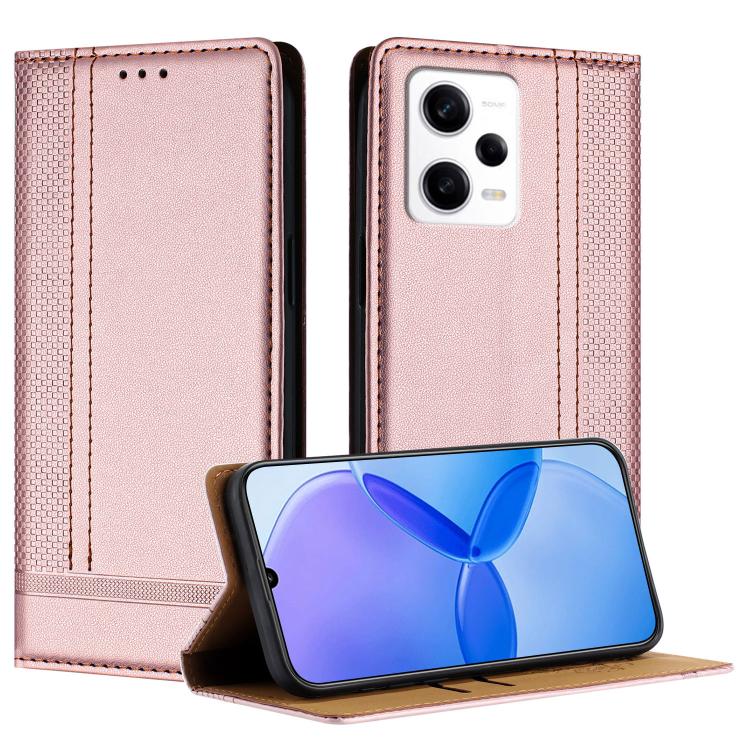 Stitching Design Scratch-Resistant Vegan Leather Phone Case, For Redmi K60 Ultra, For Redmi K70, For Redmi 12 4G, For Redmi Note 12S, For Redmi Note 12 4G Global, For Redmi Note 12 Turbo, For Redmi Note 12 Pro+ Global, For Redmi Note 12 Pro 5G Global  ...
