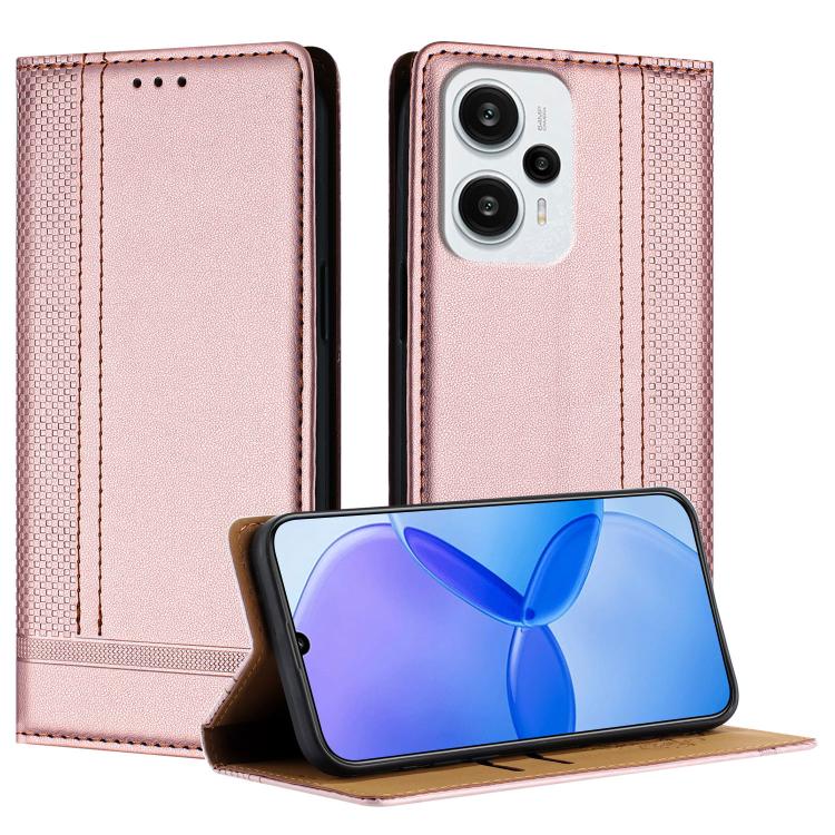 Stitching Design Scratch-Resistant Vegan Leather Phone Case, For Redmi K60 Ultra, For Redmi K70, For Redmi 12 4G, For Redmi Note 12S, For Redmi Note 12 4G Global, For Redmi Note 12 Turbo, For Redmi Note 12 Pro+ Global, For Redmi Note 12 Pro 5G Global  ...