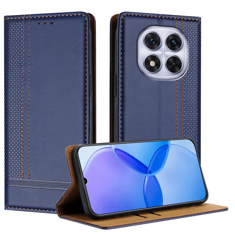 Stitching Design Scratch-Resistant Vegan Leather Phone Case, For Redmi 15 5G Global/15 4G SEA 169.5mm, For Redmi 15 5G / 4G EU 171mm, For Redmi 15C 5G / 4G Global 171, For Redmi A5 4G 173.3mm, For Redmi A5 4G 171.7mm / Poco C71                         ...