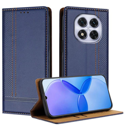 Stitching Design Scratch-Resistant Vegan Leather Phone Case, For Redmi 15 5G Global/15 4G SEA 169.5mm, For Redmi 15 5G / 4G EU 171mm, For Redmi 15C 5G / 4G Global 171, For Redmi A5 4G 173.3mm, For Redmi A5 4G 171.7mm / Poco C71                         ...