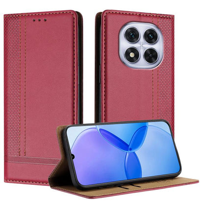 Stitching Design Scratch-Resistant Vegan Leather Phone Case, For Redmi 15 5G Global/15 4G SEA 169.5mm, For Redmi 15 5G / 4G EU 171mm, For Redmi 15C 5G / 4G Global 171, For Redmi A5 4G 173.3mm, For Redmi A5 4G 171.7mm / Poco C71                         ...