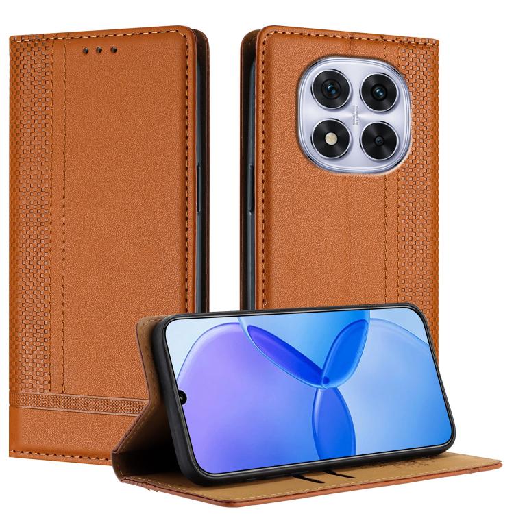 Stitching Design Scratch-Resistant Vegan Leather Phone Case, For Redmi 15 5G Global/15 4G SEA 169.5mm, For Redmi 15 5G / 4G EU 171mm, For Redmi 15C 5G / 4G Global 171, For Redmi A5 4G 173.3mm, For Redmi A5 4G 171.7mm / Poco C71                         ...
