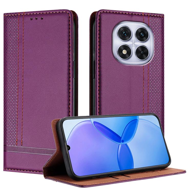 Stitching Design Scratch-Resistant Vegan Leather Phone Case, For Redmi 15 5G Global/15 4G SEA 169.5mm, For Redmi 15 5G / 4G EU 171mm, For Redmi 15C 5G / 4G Global 171, For Redmi A5 4G 173.3mm, For Redmi A5 4G 171.7mm / Poco C71                         ...