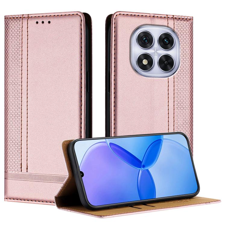Stitching Design Scratch-Resistant Vegan Leather Phone Case, For Redmi 15 5G Global/15 4G SEA 169.5mm, For Redmi 15 5G / 4G EU 171mm, For Redmi 15C 5G / 4G Global 171, For Redmi A5 4G 173.3mm, For Redmi A5 4G 171.7mm / Poco C71                         ...