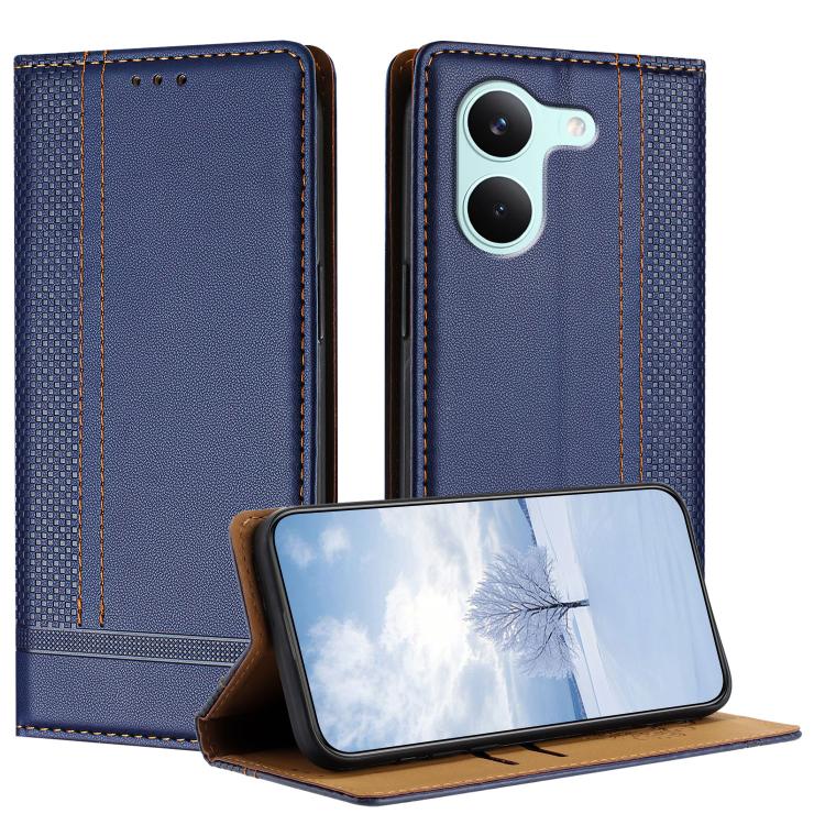 Stitching Design Scratch-Resistant Vegan Leather Phone Case, For Redmi K90 Max 5G, For Redmi 15a 5G, For Redmi A7 Pro 4G 171mm, For Redmi Turbo 5 Max 5G, For Redmi Turbo 5 5G / Poco X8 Pro 5G, For Redmi Note 15 Pro+ 5G Global 163.3                     ...