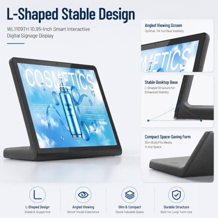 WL1109TH 10.95 inch Android OS Commercial Smart Touch Tablet PC, EU Plug, UK Plug, US Plug