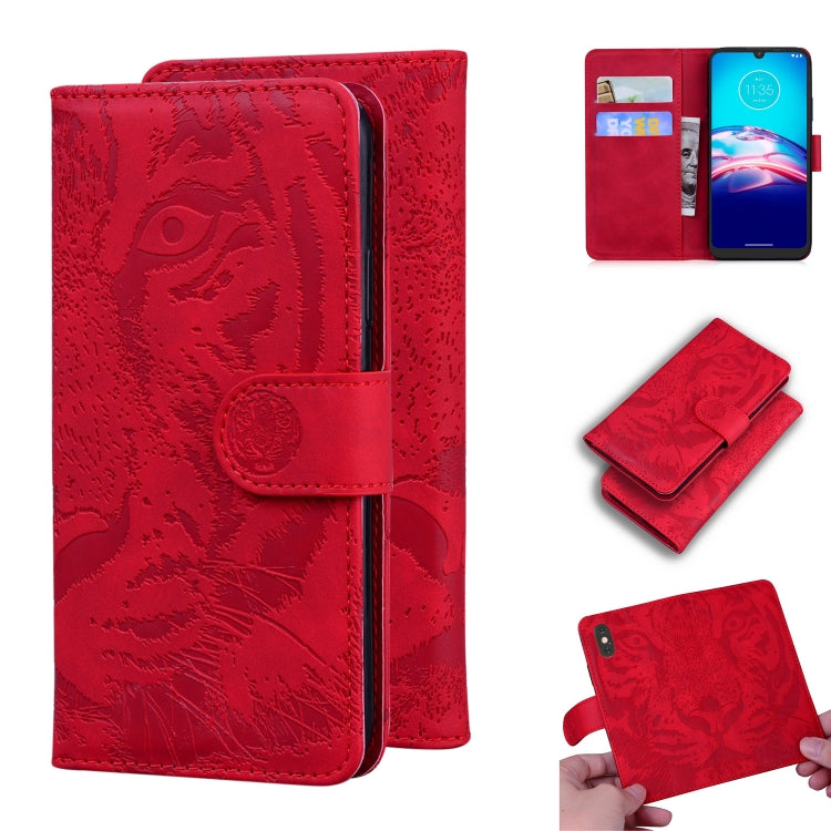 Tiger Embossing Pattern Horizontal Flip Leather Case with Holder & Card Slots & Wallet, For Samsung Galaxy M51