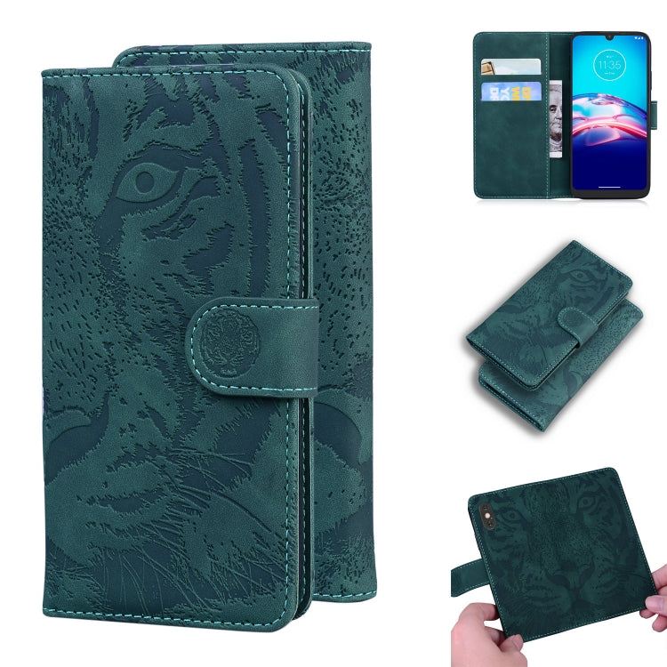 Tiger Embossing Pattern Horizontal Flip Leather Case with Holder & Card Slots & Wallet, For Samsung Galaxy M51