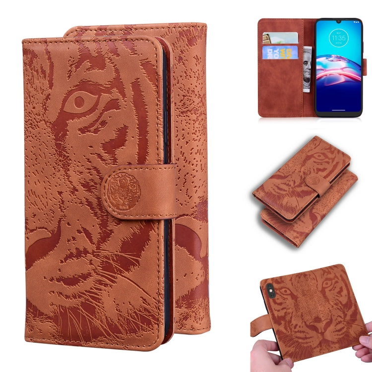 Tiger Embossing Pattern Horizontal Flip Leather Case with Holder & Card Slots & Wallet, For Samsung Galaxy M51