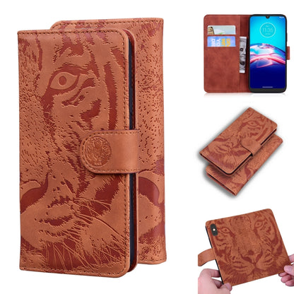 Tiger Embossing Pattern Horizontal Flip Leather Case with Holder & Card Slots & Wallet, For Samsung Galaxy M51
