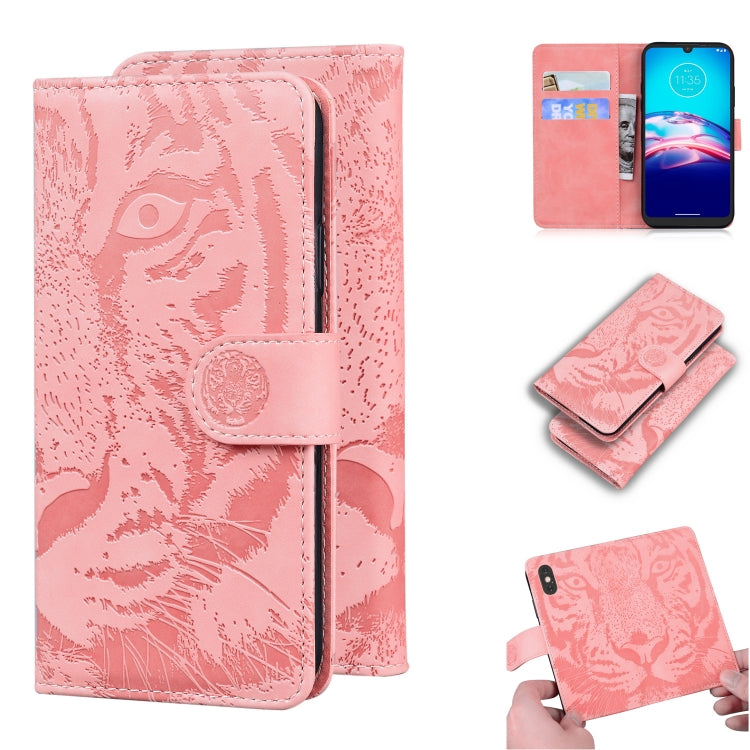 Tiger Embossing Pattern Horizontal Flip Leather Case with Holder & Card Slots & Wallet, For Samsung Galaxy M51