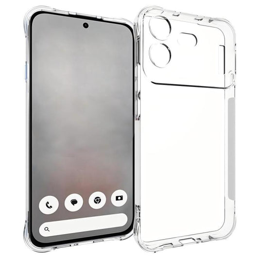 WANLONFENG Transparent Four-Corner Shockproof TPU Phone Case with Screen Film, For Nothing Phone 4b, For Nothing Phone 4a Pro, For Nothing Phone 4a, For Nothing Phone 3a Lite 5G, For Nothing Phone 3 5G, For Nothing CMF Phone 2 Pro                      ...