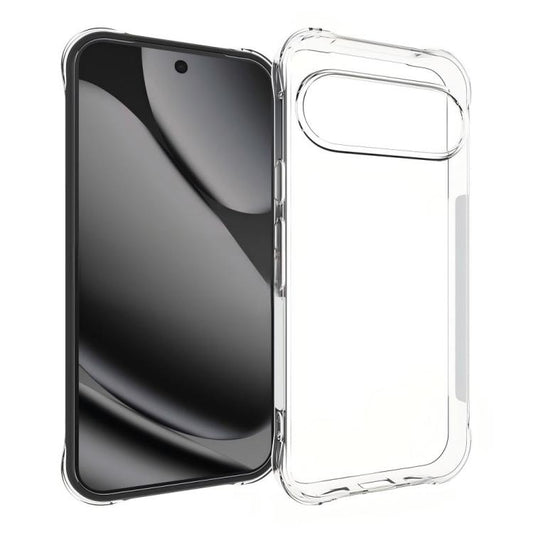 WANLONFENG Transparent Four-Corner Shockproof TPU Phone Case with 2pcs Screen Films, For Google Pixel 11 Pro XL, For Google Pixel 11, For Google Pixel 11 Pro, For Google Pixel 10a, For Google Pixel 9a, For Google Pixel 9 Pro XL, For Google Pixel 9 Pro ...