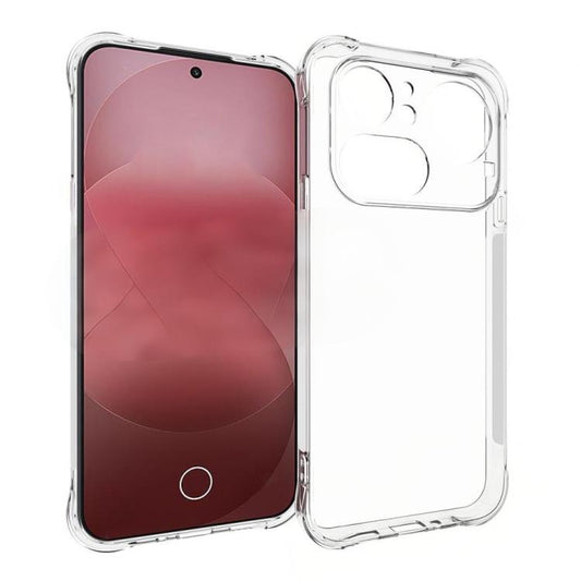 WANLONFENG Transparent Four-Corner Shockproof TPU Phone Case with 2pcs Screen Films, For Nothing Phone 4a Pro, For Nothing Phone 4a, For Nothing Phone 3a Lite 5G, For Nothing Phone 3 5G, For Nothing CMF Phone 2 Pro, For Nothing Phone 3a Pro