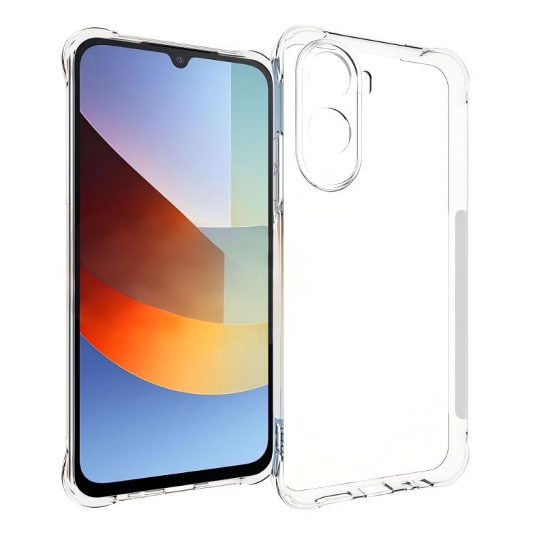WANLONFENG Transparent Four-Corner Shockproof TPU Phone Case with 2pcs Screen Films, For Redmi A7 Pro 4G 171mm / Poco C85x 5G, For Redmi 15a 5G, For Redmi Turbo 5 Max / Poco X8 Pro Max 5G, For Redmi Turbo 5 / Xiaomi Poco X8 Pro 5G                      ...