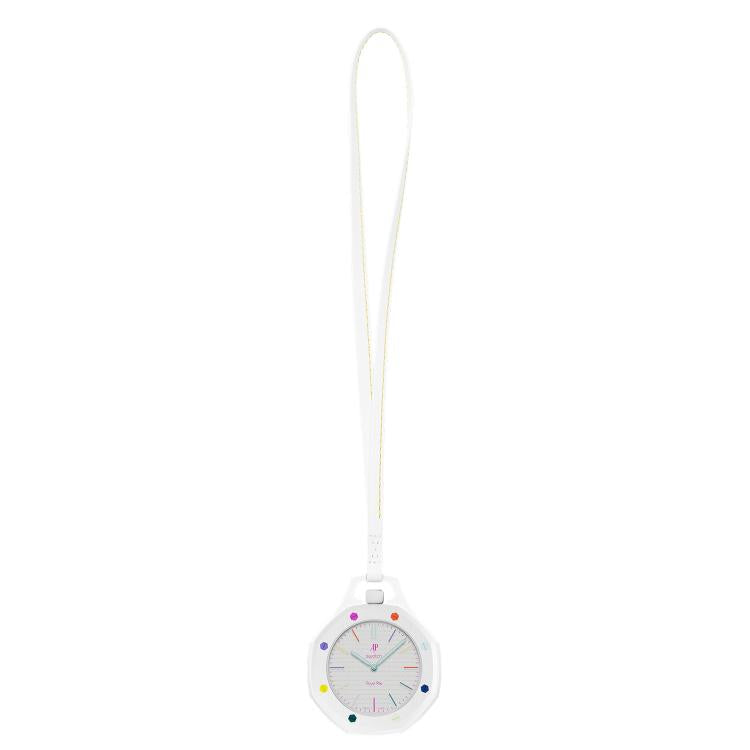 Für Swatch Royal Pop xdFinde Taschenuhr mit Kalbslederband und Etui, S 18cm, M 32cm, L 42cm