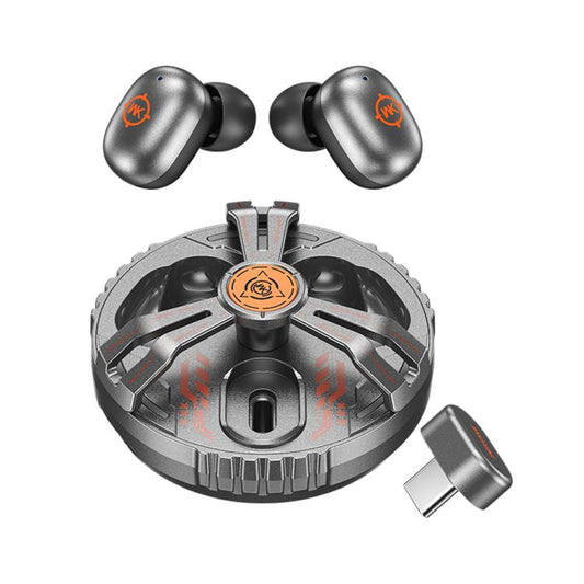 Écouteurs de jeu Bluetooth WK Beluga S6 Pioneer 2.4G en métal