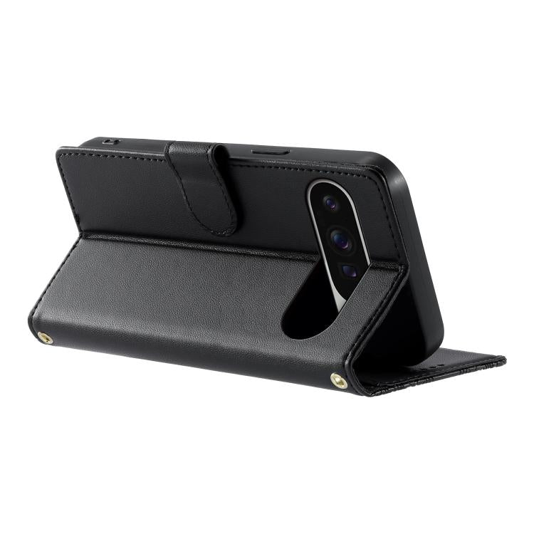 Totem Embossed Magnetic Closure Vegan Leather Phone Case with Strap, For Google Pixel 11 Pro XL, For Google Pixel 11 / 11 Pro, For Google Pixel 10a, For Google Pixel 9a, For Google Pixel 9 Pro XL, For Google Pixel 9, For Google Pixel 8a                ...