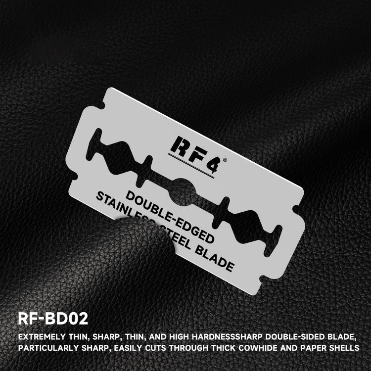 RF4 RF-BD02 100pcs Stainless Steel Double-Sided Blades for Screen / Frame / Glue Removal, RF-BD02