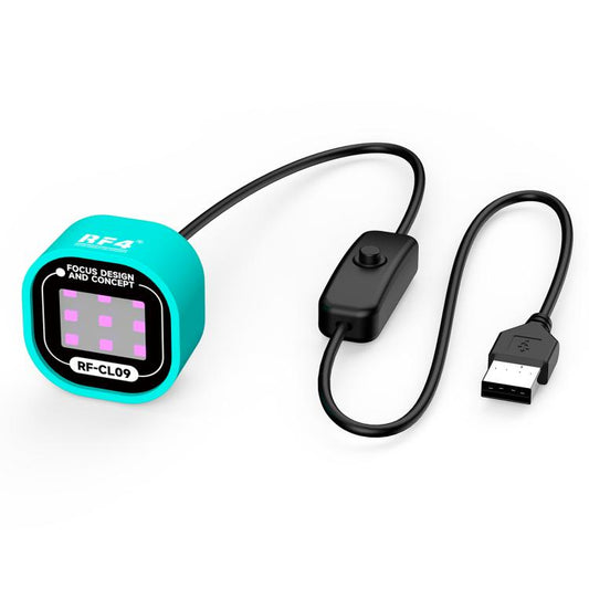 RF4 RF-CL09 9pcs High-Brightness Beads USB Mini UV Curing Lamp