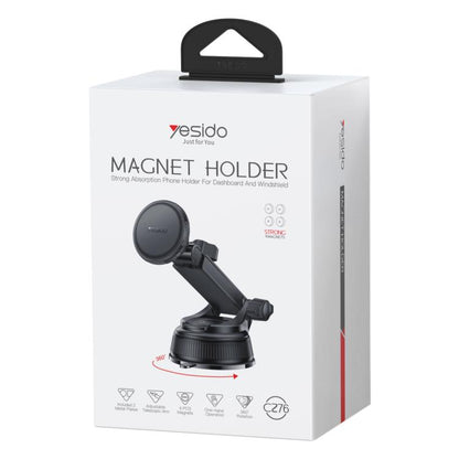 Yesido C276 Car Suction Cup Magnetic Phone Holder, C276