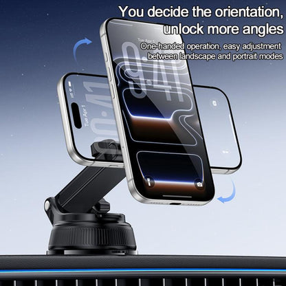 Yesido C276 Car Suction Cup Magnetic Phone Holder, C276