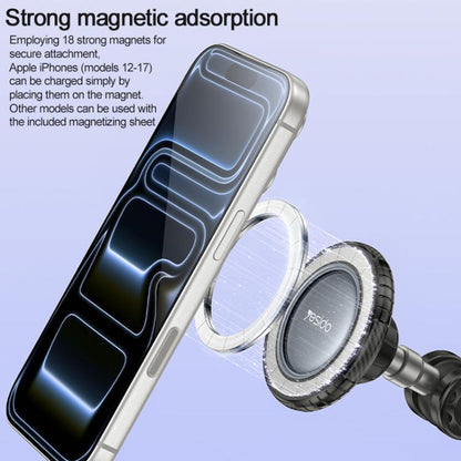 Yesido C281 Car Suction Cup Strong Magnetic Phone Shooting Holder Standard Version, C281